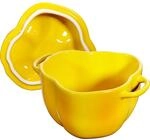 STAUB Zwilling - Ceramic by Paprika Cocotte - gelb - Keramik - H: 10,7cm x B: 15,1cm