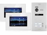 BALTER EVO Video-Türsprechanlage ✓ 2 x Touchscreen 7 Zoll Monitor ✓...
