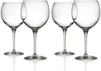 Alessi SG119/0S4 Mami XL 4er Set Rotweingl&auml;ser aus kristallklarem Glas, 4 St&uuml;ck (1