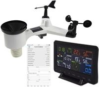 ChiliTec WLAN Wetterstation 12in1 - Temperaturanzeige Innen & Au&szlig;en mit Display,