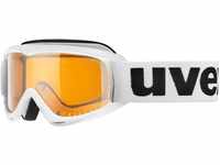 Uvex Kinder Snowcat Skibrille, White, One Size