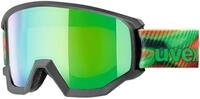 uvex Erwachsene Skibrille Athletic FM, anthrazit matt, One Size, S5505205030