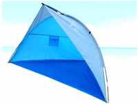 EXPLORER Strandmuschel Windschutz UV-Schutz 80 Strandzelt Reise Sichtschutz Zelt