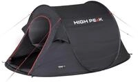 High Peak Wurfzelt Vision 2, Pop Up Zelt f&uuml;r 2 Personen, Festivalzelt...