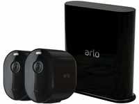 Arlo Pro3 WLAN Überwachungskamera aussen, 2K UHD, 2er Set, kabellos,