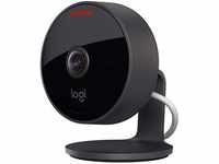Logitech Circle View - wetterfeste kabelgebundene Überwachungskamera für zu Hause,