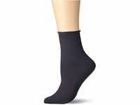 KUNERT Damen Socken Sensual Cotton Rollrand 130 DEN Nightblue 2220 39/42