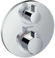hansgrohe Ecostat S Unterputz Thermostat, f&uuml;r 1 Funktion, Chrom