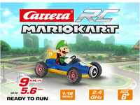 Carrera RC Nintendo Mario Kart Mach 8 mit Luigi I ferngesteuertes Auto ab 6 Jahren