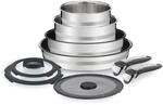 Tefal Ingenio by Jamie Oliver 9-Teiliges Set | L95691 | Edelstahl | Titanium