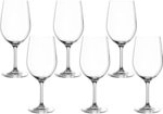 Leonardo Ciao+ Rotwein-Gläser 6er Set, Rotwein-Kelche mit gezogenem Stiel, Leonardo Ciao+ Rotwein-Gläser 6er Set, Rotwein-Kelche mit gezogenem Stiel,