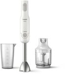 Philips Hr2535/00 Promix Handmixer mit Becher, S-Blade-Klingen, Zubeh&ouml;r...