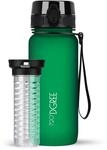 720&deg;DGREE Trinkflasche 650ml uberBottle softTouch +Fr&uuml;chtebeh&auml;lter - BPA-Frei -