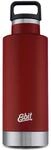 Esbit Isolierflasche Sculptor - Edelstahl Trinkflasche 750 ml in Rot - f&uuml;r warme und