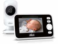 Chicco Deluxe Video-Babyphone, Videokamera zur Überwachung von Babys und Kindern mit