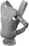 BABYBJ&Ouml;RN Babytrage Mini, 3D Mesh, Grau