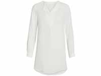 Vila Damen Vilucy L/S Tunic - Noos Tunika Shirt, Snow White, 38 EU