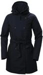 Helly Hansen Damen W Welsey II Trenchcoat Insulated, Marineblau, L