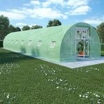 vidaXL Gew&auml;chshaus 36 m&sup2; Treibhaus Tomatenhaus Pflanzenhaus Fr&uuml;hbeet Garten