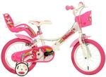 Dino Bikes Einhorn Kinderfahrrad Unicorn M&auml;dchenfahrrad &ndash; 14 Zoll| Original 
