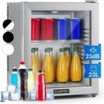 Klarstein K&uuml;hlschrank, Mini K&uuml;hlschrank mit Glast&uuml;re, Mini-K&uuml;hlschrank f&uuml;r
