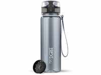 720°DGREE Trinkflasche 500ml uberBottle crystalClear +Sieb - BPA-Frei,...