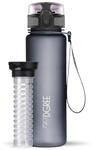 720&deg;DGREE Trinkflasche Kinder 500ml uberBottle softTouch +Fr&uuml;chtebeh&auml;lter -