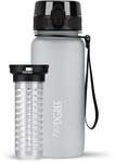 720&deg;DGREE Trinkflasche 650ml uberBottle softTouch +Fr&uuml;chtebeh&auml;lter - BPA-Frei -