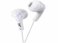 JVC Gumy HA-F160-W-E In-Ear Kopfhörer Stereo-Kopfhörer mit Bass Boost und 3,5mm