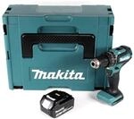 Makita DHP 485 M1J 18 V Li-Ion Akku Schlagbohrschrauber im Makpac + 1 x 4,0 Ah...