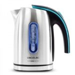 Cecotec Elektrischer Wasserkocher ThermoSense 220 Steel, 1,2L, BPA-frei, 1630W, 360&deg;
