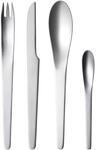 Georg Jensen GJ 106093 Besteck Set Matt, 16 St&uuml;ck, Edelstahl, stainless steel, 8,1 x