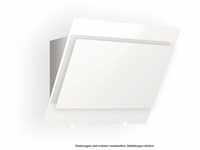 SILVERLINE Indira IDW 800 W Wandhaube kopffrei Edelstahl/Glas Weiß 80 cm