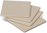 Enders&reg; PIZZASTEINE 8811 4er-Set, 19 cm x 19 cm, rechteckig, Grill-Zubeh&ouml;r,