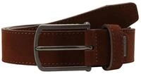 bugatti G&uuml;rtel Soft Men's Belt 3.5 W90 Brandy braun k&uuml;rzbar