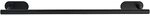 WENKO Turbo-Loc Badetuchstange Orea Black Matt, Befestigen ohne Bohren, Lange