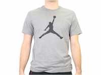 Nike Herren Jumpman Short Sleeve T Shirt, Carbon Heather/Black, XL EU