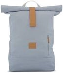 Johnny Urban Rolltop Rucksack Damen & Herren Grau - Adam Large - 16" Laptop Fach -