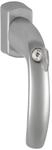 Hoppe New York Aluminium Fenstergriff abschlie&szlig;bar mit Secu100&reg; + Secustik&reg;...