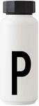 Design Letters Thermoflasche 500 Ml (A-Z) | Ideal f&uuml;r Trinkflasche Kinder,
