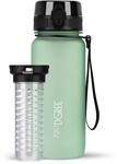 720&deg;DGREE Trinkflasche 650ml uberBottle softTouch +Fr&uuml;chtebeh&auml;lter - BPA-Frei -