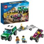 LEGO 60288 City Great Vehicles Rennbuggy-Transporter