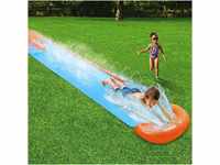 Bestway H20GO Single Water Slide, 4.88 m Inflatable Slip and Slide with Built-In