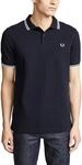 POLO UOMO MANICA CORTA M3600 NAVY/WHITE
