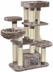 nanook Kratzbaum Memphis XXL - hochwertiger 600 gr. Pl&uuml;sch - schwere gro&szlig;e Katzen -