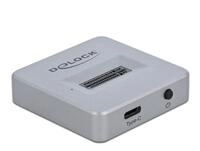 DELOCK 64000 Dockingstation f&uuml;r M.2 NVMe PCIe SSD mit USB Type-C