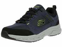Skechers Herren Oak Canyon-51893 Sneaker, Blau Navy Lime Nvlm, 43 EU