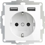 2USB - Unterputz-USB Steckdose inCharge PRO 55-2&times; USB-A 12 W - 32 mm Einbautiefe -