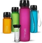 720&deg;DGREE Trinkflasche mit Fruchteinsatz &rdquo;uberBottle&rdquo; &ndash; BPA-Frei, Leicht 