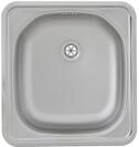 Respekta Dallas Edelstahl Sp&uuml;lbecken / 1 Becken Einbausp&uuml;le in 46,5 x 43,5